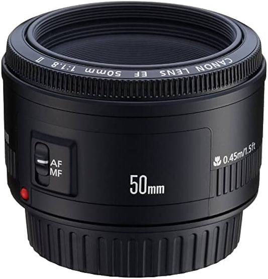 Canon 50mm 1.8 prime lens